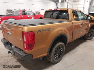 2020 Ford Ranger XL with VIN 1FTER1FH1LLA06665, listed as a IAAI auction lot 41957448 with 9,160 mi miles. Bid and sale history available at carsss.com. Image 4.