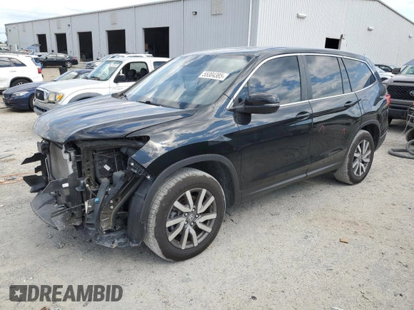 2020 Honda Pilot EX-L с VIN 5FNYF5H56LB009693, выставлен на аукционе Copart как лот 55304385 с пробегом 82 790 миль миль и Списание • Salvage title. История ставок и продаж доступна на DreamBid. Изображение 1.