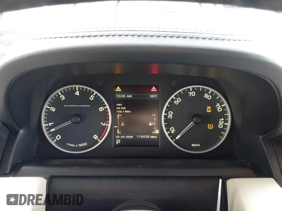2013 Land Rover Range Rover Sport SC with VIN SALSH2E40DA800038, listed as a IAAI auction lot 42152992 with 119,438 mi miles and . Bid and sale history available at DreamBid. Image 7.