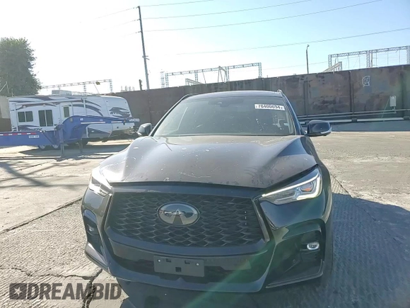 2023 Infiniti QX50 Sport with VIN 3PCAJ5FAXPF109995, listed as a Copart auction lot 78400694 with 21,197 mi miles and Salvage title. Bid and sale history available at DreamBid. Image 11.