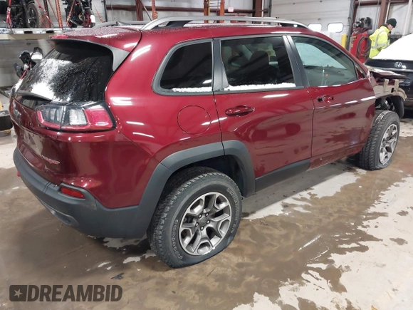 2020 Jeep Cherokee Trailhawk с VIN 1C4PJMBX2LD613814, выставлен на аукционе IAAI как лот 41253162 с пробегом 55 002 миль миль и . История ставок и продаж доступна на DreamBid. Изображение 4.