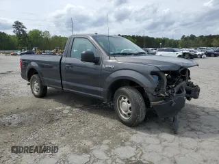 2018 Ford F-150 XL with VIN 1FTMF1CB4JKC46252, listed as a Copart auction lot 51096205 with 68,160 mi miles and Salvage title. Bid and sale history available at DreamBid. Image 4.