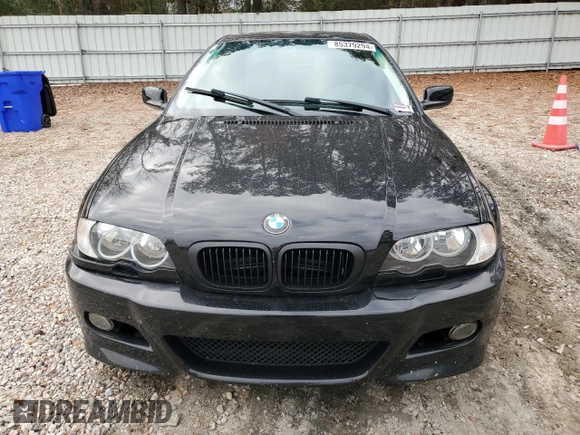 2001 BMW 3 Series 330Ci with VIN WBABN53451JU25311, listed as a Copart auction lot 85379294 with 133,675 mi miles and Clean Title. Bid and sale history available at carsss.com. Image 5.