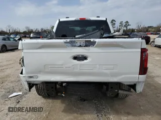 2024 Ford F-150 STX with VIN 1FTEW2KP0RFA29373, listed as a Copart auction lot 44813665 with 11,206 mi miles and Salvage Title. Bid and sale history available at carsss.com. Image 6.