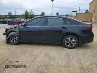 2021 Kia Forte LXS with VIN 3KPF24AD8ME401838, listed as a Copart auction lot 55129195 with 123,247 mi miles and Salvage title. Bid and sale history available at DreamBid. Image 2.