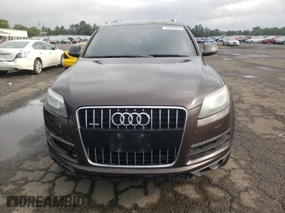 2014 Audi Q7 3.0T Premium with VIN WA1CGAFE5ED002578, listed as a Copart auction lot 65408924 with 99,000 mi miles and Salvage Title. Bid and sale history available at carsss.com. Image 5.