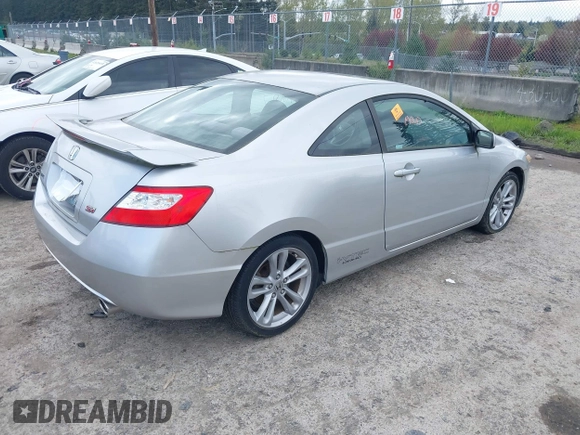 2007 Honda Civic Si z VIN 2HGFG21527H701173, wystawiony jako IAAI lot #42022118 z przebiegiem 118 576 mil mil oraz . Historia ofert i sprzedaży dostępna na DreamBid. Obrazek 4.