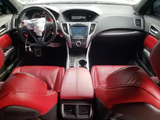 2018 Acura TLX w/A-SPEC Pkg with VIN 19UUB2F61JA009029, listed as a Copart auction lot 43001555 with 66,405 mi miles and Salvage Title. Bid and sale history available at carsss.com. Image 8.