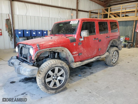 2012 Jeep Wrangler Unlimited Sahara with VIN 1C4BJWEG3CL179457, listed as a Copart auction lot 42768745 with 162,075 mi miles and Salvage Title. Bid and sale history available at carsss.com. Image 1.