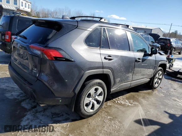2021 Toyota RAV4 LE with VIN 2T3F1RFV3MW146912, listed as a Copart auction lot 45193955 with 40,035 mi miles and Salvage Title. Bid and sale history available at carsss.com. Image 3.