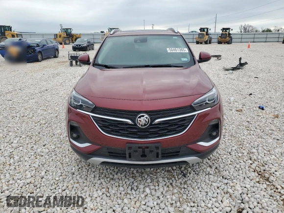 2023 Buick Encore GX Essence with VIN KL4MMFSLXPB122423, listed as a Copart auction lot 50461365 with 23,230 mi miles and Salvage title. Bid and sale history available at DreamBid. Image 5.