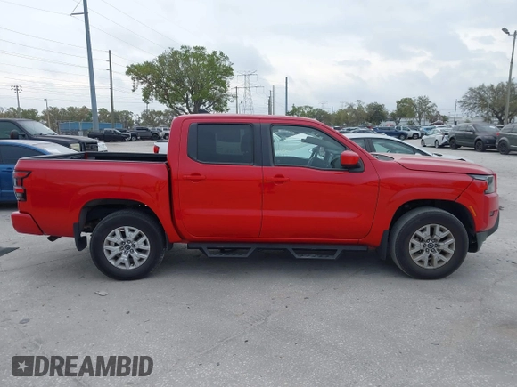 2022 Nissan Frontier SV with VIN 1N6ED1EJ7NN644412, listed as a IAAI auction lot 41730154 with 18,500 mi miles and . Bid and sale history available at DreamBid. Image 13.