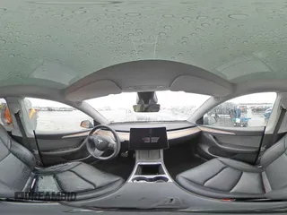 2023 Tesla Model Y Long Range with VIN 7SAYGDEE8PF895293, listed as a Copart auction lot 44208615 with 16,549 mi miles and Salvage Title. Bid and sale history available at DreamBid. Image 14.