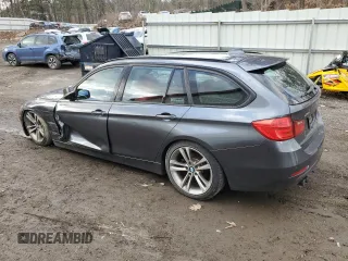2014 BMW 3 Series 328i xDrive with VIN WBA3G7C53EKN36281, listed as a Copart auction lot 80059184 with 106,087 mi miles and Salvage Title. Bid and sale history available at carsss.com. Image 2.