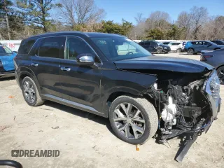 2021 Hyundai Palisade Limited z VIN KM8R5DHE4MU250772, wystawiony jako Copart lot #47363815 z przebiegiem 57 017 mil mil oraz Szkoda całkowita • Salvage title. Historia ofert i sprzedaży dostępna na DreamBid. Obrazek 4.