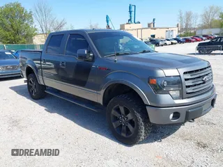 2014 Ford F-150 XL with VIN 1FTFW1ET9EFA27073, listed as a IAAI auction lot 41968362 with 164,675 mi miles and . Bid and sale history available at DreamBid. Image 1.