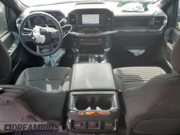 2023 Ford F-150 XL with VIN 1FTEW1CP2PFC13963, listed as a Copart auction lot 56045545 with 26,619 mi miles and Salvage title. Bid and sale history available at DreamBid. Image 8.