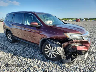 2020 Honda Pilot EX-L with VIN 5FNYF6H53LB042012, listed as a Copart auction lot 59484525 with 96,060 mi miles and Non repairable. Bid and sale history available at DreamBid. Image 4.