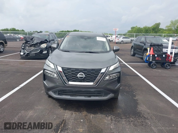 2023 Nissan Rogue SV with VIN 5N1BT3BB2PC901410, listed as a IAAI auction lot 42169114 with 25,662 mi miles. Bid and sale history available at carsss.com. Image 12.