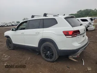 2018 Volkswagen Atlas SEL z VIN 1V2MR2CA4JC595070, wystawiony jako Copart lot #60683785 z przebiegiem 129 540 mil mil oraz Szkoda całkowita • Salvage title. Historia ofert i sprzedaży dostępna na DreamBid. Obrazek 2.