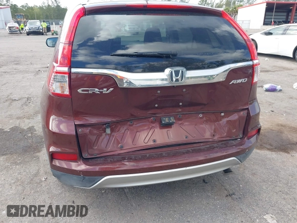 2016 Honda CR-V EX z VIN 5J6RM4H56GL090082, wystawiony jako IAAI lot #41721747 z przebiegiem 153 999 mil mil oraz . Historia ofert i sprzedaży dostępna na DreamBid. Obrazek 6.
