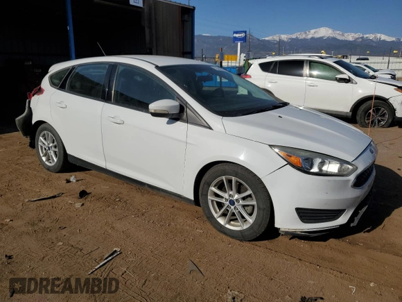 2017 Ford Focus SE with VIN 1FADP3K24HL247048, listed as a Copart auction lot 52564945 with 128,762 mi miles and Salvage Title. Bid and sale history available at carsss.com. Image 4.