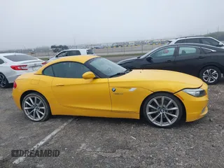 2011 BMW Z4 sDrive35i with VIN WBALM7C58BE383383, listed as a IAAI auction lot 41381714 with 55,704 mi miles. Bid and sale history available at carsss.com. Image 13.