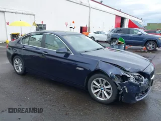 2014 BMW 5 Series 528i z VIN WBA5A5C55ED507044, wystawiony jako IAAI lot #41973554 z przebiegiem 134 049 mil mil oraz . Historia ofert i sprzedaży dostępna na DreamBid. Obrazek 1.
