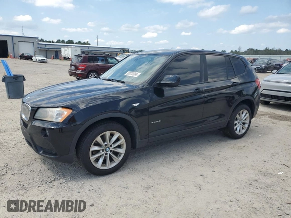 2014 BMW X3 xDrive28i with VIN 5UXWX9C57E0D24167, listed as a Copart auction lot 68278904 with 118,109 mi miles and Salvage Title. Bid and sale history available at DreamBid. Image 1.