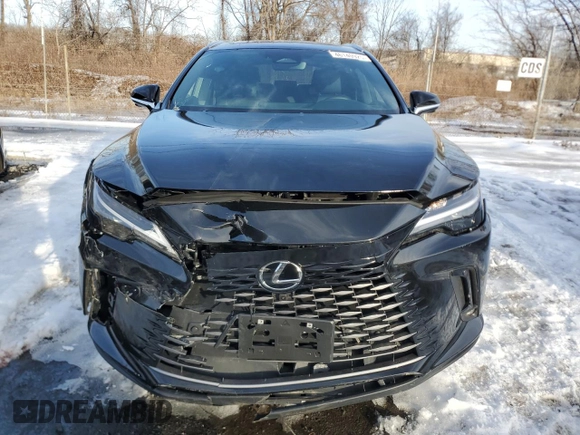2025 Lexus RX with VIN 2T2BBMCA7SC066001, listed as a Copart auction lot 46140925 with 3,946 mi miles and Salvage Title. Bid and sale history available at carsss.com. Image 5.