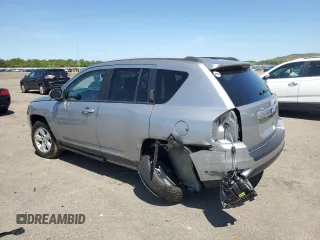 2017 Jeep Compass High Altitude with VIN 1C4NJCEA0HD147820, listed as a Copart auction lot 58565245 with 120,197 mi miles and Salvage title. Bid and sale history available at DreamBid. Image 2.