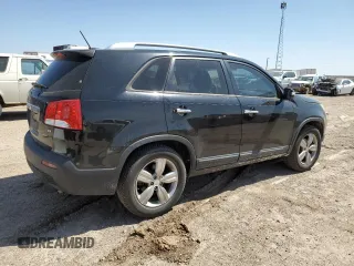 2013 Kia Sorento EX with VIN 5XYKU3A67DG362084, listed as a Copart auction lot 50075055 with 122,770 mi miles and Salvage Title. Bid and sale history available at DreamBid. Image 3.