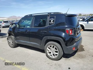 2017 Jeep Renegade Latitude with VIN ZACCJBBB8HPG57686, listed as a Copart auction lot 53922045 with 63,907 mi miles and Salvage title. Bid and sale history available at DreamBid. Image 2.