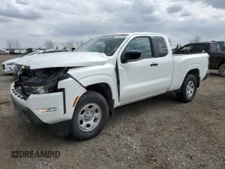 2023 Nissan Frontier S with VIN 1N6ED1CM9PN606440, listed as a Copart auction lot 54537205 with 58,103 mi miles and Salvage Title. Bid and sale history available at carsss.com. Image 1.