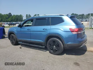 2019 Volkswagen Atlas SE with VIN 1V2UR2CA1KC511109, listed as a Copart auction lot 61486975 with 165,182 mi miles and Salvage title. Bid and sale history available at DreamBid. Image 2.