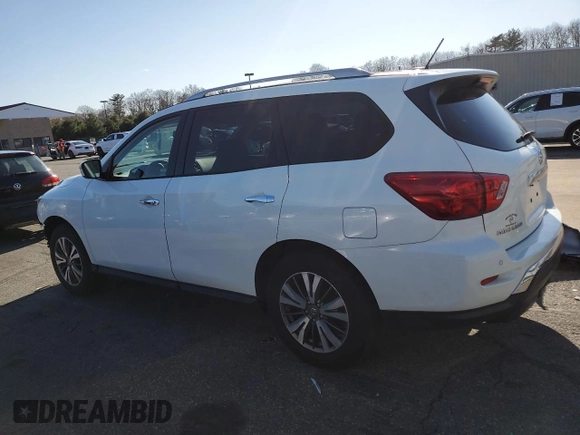 2017 Nissan Pathfinder SV with VIN 5N1DR2MM5HC666793, listed as a Copart auction lot 51924315 with 167,309 mi miles and Salvage title. Bid and sale history available at DreamBid. Image 2.