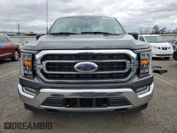 2023 Ford F-150 XL with VIN 1FTFW1ED3PFD31351, listed as a Copart auction lot 53432125 with 9,949 mi miles and Salvage Title. Bid and sale history available at carsss.com. Image 5.