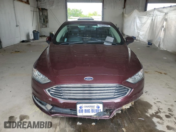 2017 Ford Fusion SE with VIN 3FA6P0HD8HR166832, listed as a Copart auction lot 56408535 with 89,503 mi miles and Salvage title. Bid and sale history available at DreamBid. Image 5.