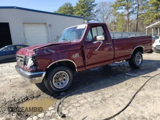 1989 Ford F-150 with VIN 1FTDF15Y6KNA22210, listed as a Copart auction lot 44724685 with 50,009 mi miles and Salvage Title. Bid and sale history available at carsss.com. Image 1.