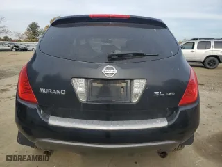 2006 Nissan Murano SL with VIN JN8AZ08W56W548279, listed as a Copart auction lot 77530054 with 190,616 mi miles and Salvage Title. Bid and sale history available at carsss.com. Image 6.