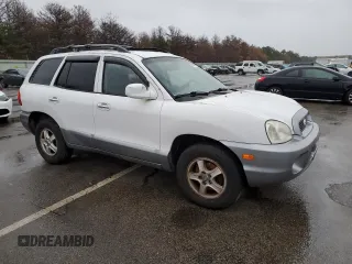 2004 Hyundai Santa Fe GLS with VIN KM8SC13E24U817414, listed as a Copart auction lot 52744954 with 170,833 mi miles and Non Repairable. Bid and sale history available at carsss.com. Image 4.