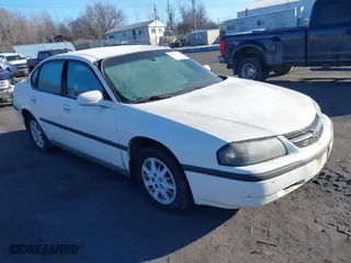 2003 Chevrolet Impala with VIN 2G1WF52E639211009, listed as a IAAI auction lot 41416171 with 186,559 mi miles. Bid and sale history available at carsss.com. Image 1.