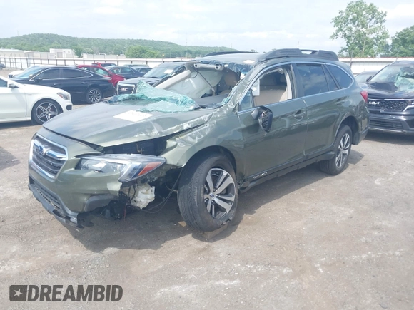 2019 Subaru Outback Limited with VIN 4S4BSAJC0K3391102, listed as a IAAI auction lot 42417622 with 40,590 mi miles and . Bid and sale history available at DreamBid. Image 2.