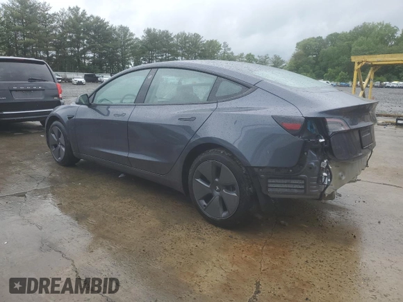 2023 Tesla Model 3 z VIN 5YJ3E1EA9PF699744, wystawiony jako Copart lot #56407215 z przebiegiem 5 201 mil mil oraz Szkoda całkowita • Salvage title. Historia ofert i sprzedaży dostępna na DreamBid. Obrazek 2.
