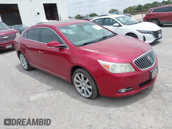 2013 Buick LaCrosse Touring z VIN 1G4GJ5G32DF285307, wystawiony jako IAAI lot #42566928 z przebiegiem 186 530 mil mil oraz . Historia ofert i sprzedaży dostępna na DreamBid. Obrazek 1.