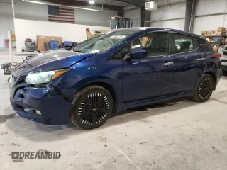 2023 Nissan LEAF SV Plus with VIN 1N4CZ1CV9PC552854, listed as a Copart auction lot 43836285 with 42,860 mi miles and Clean Title. Bid and sale history available at DreamBid. Image 1.