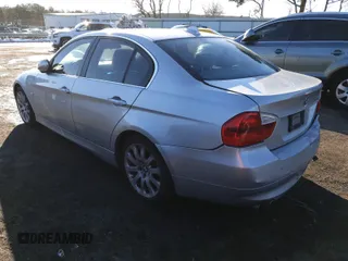 2006 BMW 3 Series 330i with VIN WBAVB335X6KR77827, listed as a Copart auction lot 51356185 with 151,157 mi miles and Non Repairable. Bid and sale history available at carsss.com. Image 3.