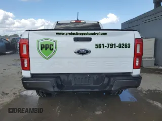 2023 Ford Ranger XL with VIN 1FTER1EH3PLE04080, listed as a Copart auction lot 44332105 with 44,629 mi miles and Salvage title. Bid and sale history available at DreamBid. Image 6.