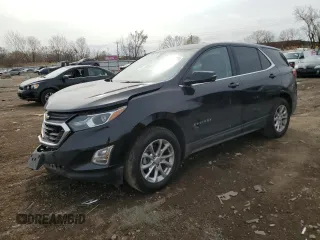 2018 Chevrolet Equinox LT z VIN 2GNAXSEV9J6204425, wystawiony jako Copart lot #53164825 z przebiegiem 123 184 mil mil oraz Szkoda całkowita • Salvage title. Historia ofert i sprzedaży dostępna na DreamBid. Obrazek 1.
