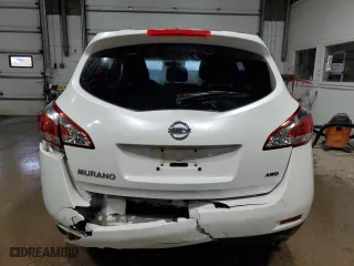 2012 Nissan Murano SV with VIN JN8AZ1MW7CW212706, listed as a Copart auction lot 52689135 with 188,834 mi miles and Salvage Title. Bid and sale history available at carsss.com. Image 6.